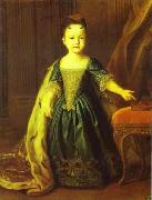 Louis Caravaque Portrait of Natalia Romanov oil painting artist